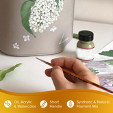 Golden Natural® Shader Paintbrush | Short Handle | 2002S